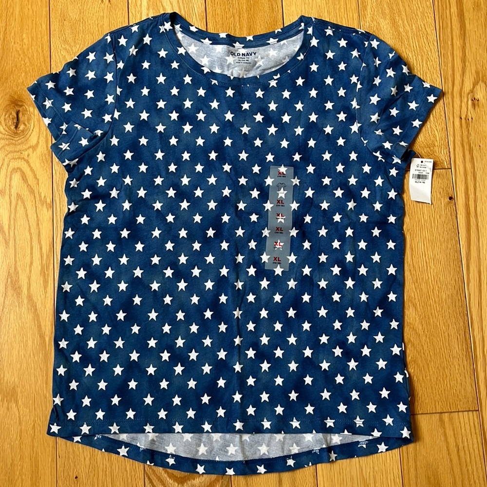 5 for $25 🛍️ NWT Old Navy Star Print T In Size XL